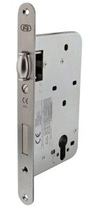 P+E Tonrol dag- en nachtslot PC72 doornmaat 60 mm met rvs geborstelde voorplaat 235x25 mm