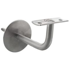 P+E Leuninghouder rond ø58mm hol zadel rvs geborsteld