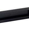 Schuifdeurkom 160 x 50 mm zwart