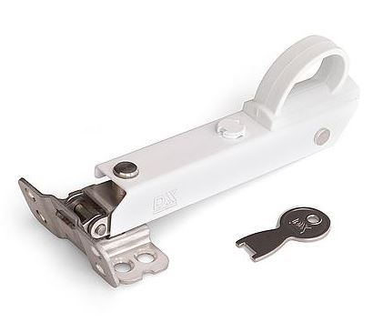 Raamuitzetter SKG2 wegdraaibaar korte hendel Wit