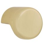 Knop POINT mat goud 28 mm