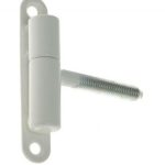 Renovatiescharnier voor opschroeven/inboren Wit