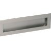Schuifdeurkom 160 x 50 mm mat nikkel