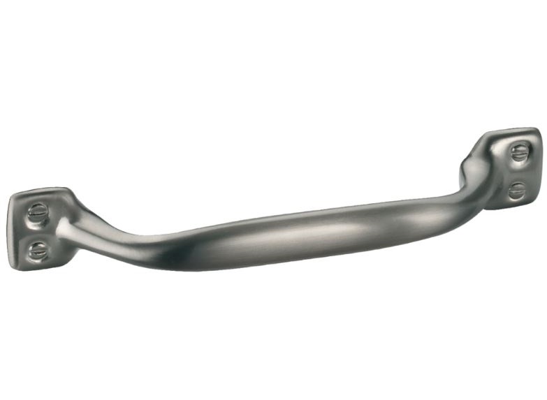 Greep marine 96 mm nikkel mat