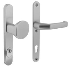 Intersteel SKG3 smalschilden PC 92 geveerd greep/kruk verkropt met kerntrek beveiliging aluminium F1