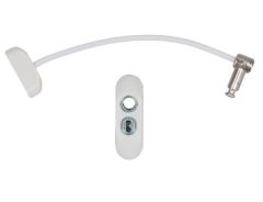 VEILIG Raam Beveiliging Afsluitbaar Wit