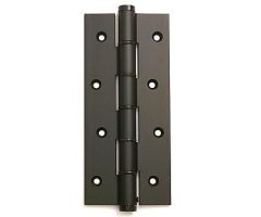 Deurveerscharnier enkel 180x30mm aluminium zwart