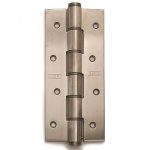 Deurveerscharnier enkel 180x30mm rvs 316