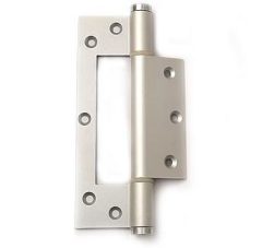 Deurveerscharnier enkel 150 mm hangnaad 2.5 mm aluminium zilver