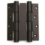 Deurveerscharnier dubbelwerkend 120x30 mm aluminium zwart