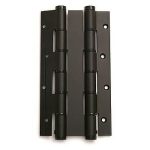 Deurveerscharnier dubbelwerkend 180x30mm aluminium zwart