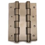 Deurveerscharnier dubbelwerkend 180x40mm rvs 316