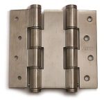 Deurveerscharnier dubbelwerkend 120x40mm rvs 316