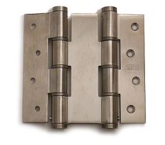 Deurveerscharnier dubbelwerkend 120x40mm rvs 316