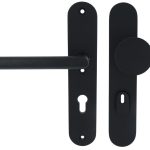 Veiligheidsbeslag PC72 met kerntrek beveiliging BASICS LB60-50KT/LBII-19 knop/kruk SKG3 zwart