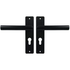 Ami Kortschild PC55 Met L-model type 374 Aluminium zwart