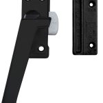 AXA Raamsluiting Met Nok en Drukknop Links zwart