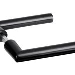 Deurklink London Aluminium zwart