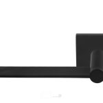 Enkele deurklink links EDGY EGQ50 op rozet mat zwart