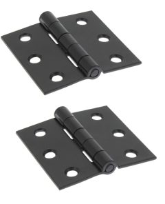 Starx scharnier vierkant model met losse pen 63 x 63 mm zwart