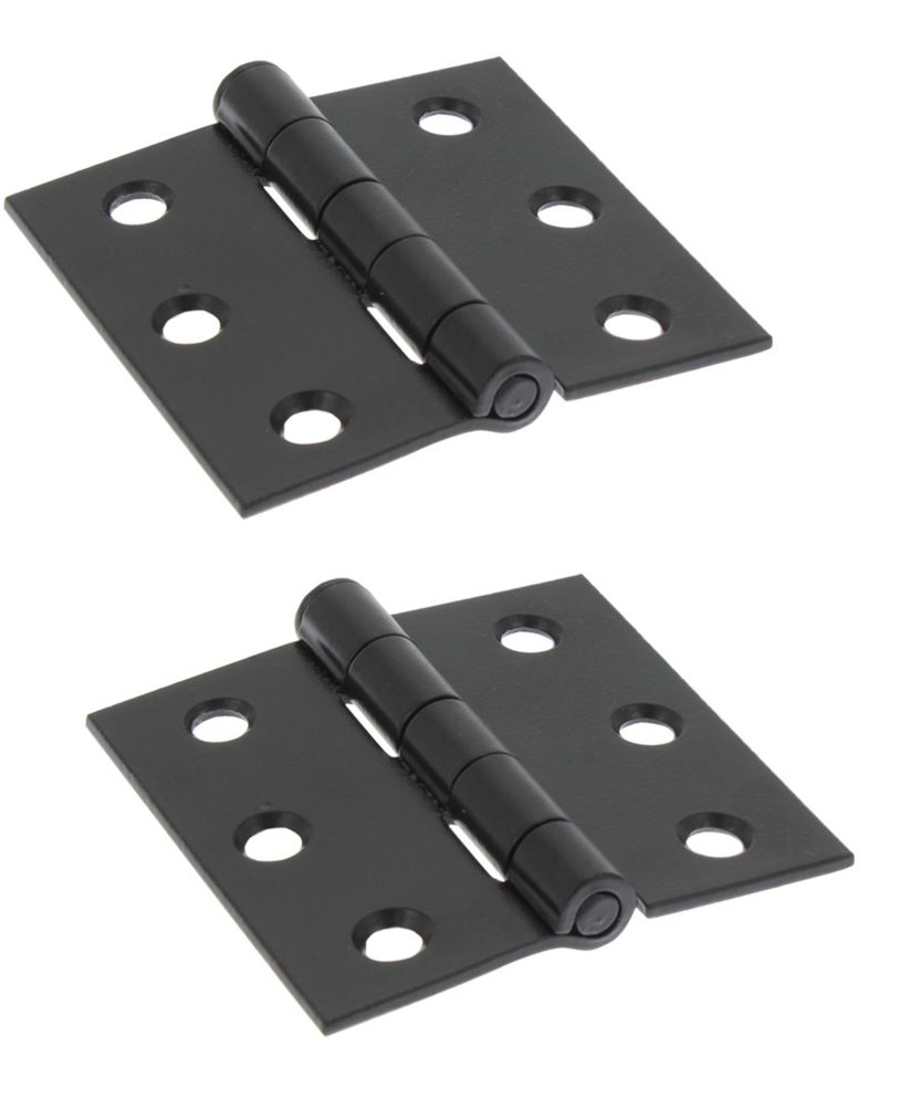 Starx scharnier vierkant model met losse pen 63 x 63 mm zwart