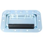 Inbouw Kistgreep met veer Staal verzinkt