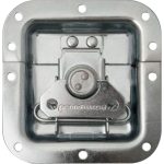 Vlinderslot inbouw staal verzinkt