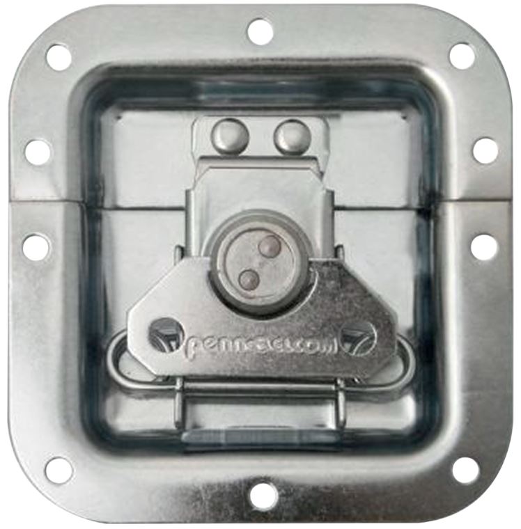 Vlinderslot inbouw staal verzinkt