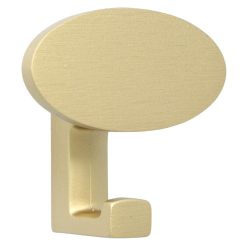 Haak ovaal verouderd goud