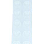 12 transparante stootbuffertjes