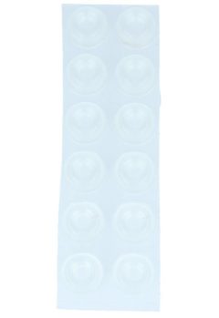 12 transparante stootbuffertjes