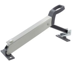 Starx uitzetter buitendraaiend wegdraaibaar aluminium/rvs-look