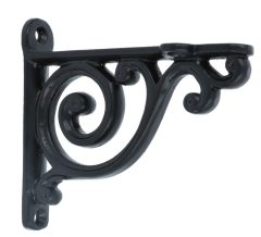 Mini Plankdrager 102 x 90 mm ijzer zwart