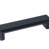 Greep recht 141 x 30 x 128 mm zwart