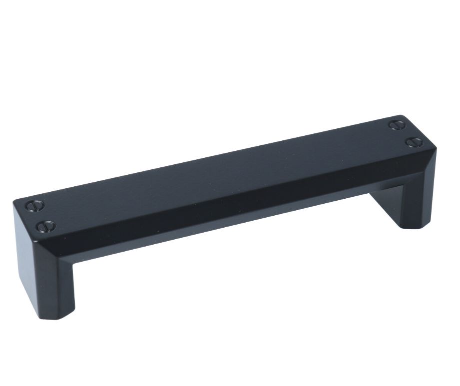 Greep recht 141 x 30 x 128 mm zwart