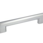 Greep recht 157 x 30 x 128 mm mat nikkel