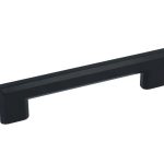 Greep recht 157 x 30 x 128 mm zwart