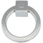 Ringgreep vast 60 mm mat nikkel