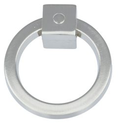 Ringgreep vast 60 mm mat nikkel