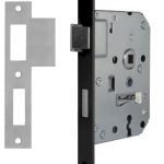 AXA dag-nachtslot klavier SL56 met zwarte Voorplaat