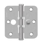 AXA Kogellagerscharnier SKG2 76x76 rvs Ronde Hoeken