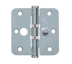 AXA Kogellagerscharnier SKG2 76x76 Verzinkt Ronde Hoeken