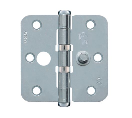 AXA Kogellagerscharnier SKG2 76x76 Verzinkt Ronde Hoeken