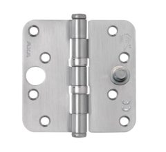 AXA Kogellagerscharnier SKG3 89x89 rvs Ronde Hoeken