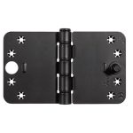 AXA Smart Easyfix Veiligheidsscharnier 89X125 SKG3 zwart