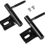 Starx insteekpaumelle voor polynorm kozijn vernikkeld 74.5 x 14 mm zwart