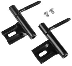 Starx insteekpaumelle voor polynorm kozijn vernikkeld 74.5 x 14 mm zwart