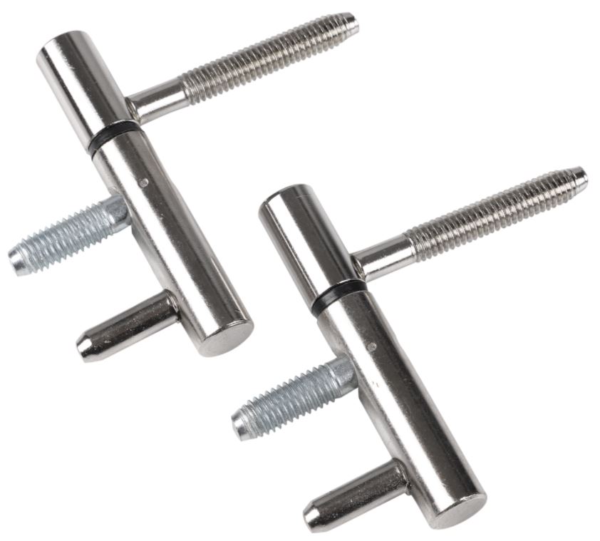 Starx inboorpaumelle voor stalen kozijnen vernikkeld 70 x 12 mm