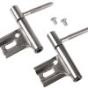 Starx insteekpaumelle voor polynorm kozijn vernikkeld 74.5 x 14 mm