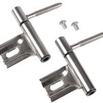 Starx insteekpaumelle voor polynorm kozijn vernikkeld 74.5 x 14 mm